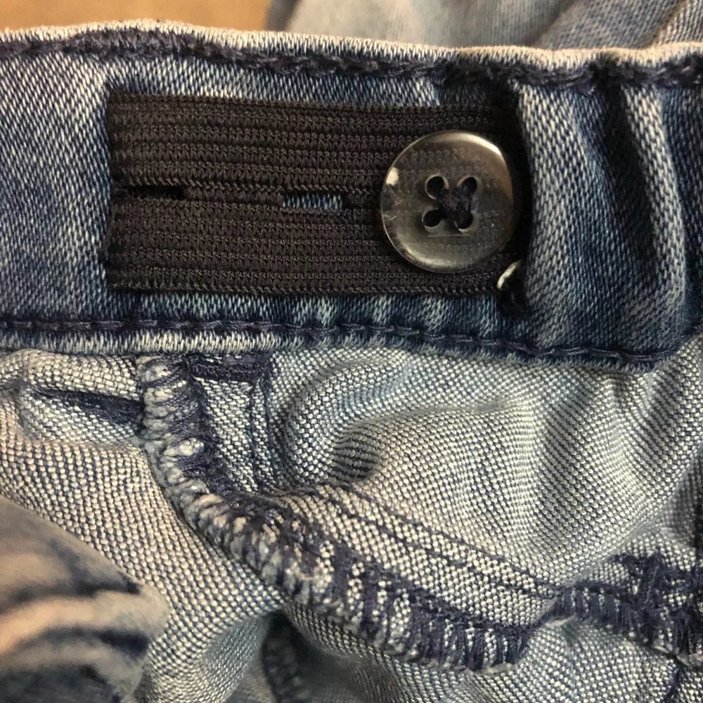 OshKosh Gold Bow Jeans Girls 18mo